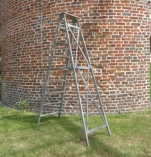 Alte Holzleiter Malerleiter Sprossenleiter Klappleiter Pflanzentreppe 200 cm