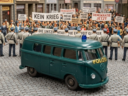 Wiking bus polizei - t1,