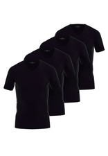 Götzburg Herren T-Shirt schwarz uni  4er Pack - Sparpack