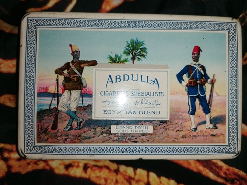 Antike blechdose abdulla - antike,