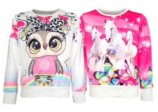 Kinder Mädchen Sweatshirt