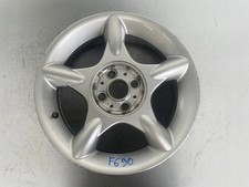1x Alufelge 16 Zoll 6.5" 4x100 48ET Glanz Silber Mini R50 Rim Wheel