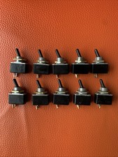 10 DDR Kippschalter RFT Bakelit Geräteschalter KFZ Umschalter 250V Schalter