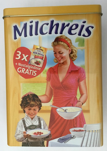 Mondamin blechdose ohne inhalt - blechdose,
