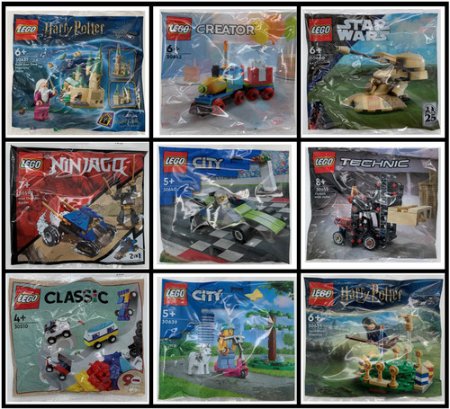 Lego polybags diverse - lego,