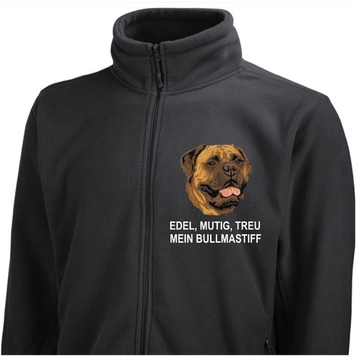 Fleecejacke jacke bull mastiff - jacke,