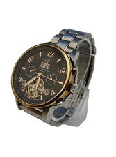 CvZ Carl von Zeyten  Automatik Herrenuhr Glasboden Datum Tag Monat offene Unruh