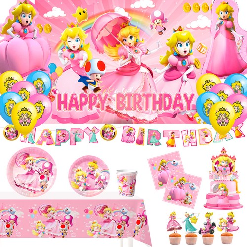 Princess peach kinder party - peach,