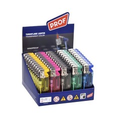 Sturmfeuerzeug Feuerzeug Gas nachfüllbar Windproof 10x bzw 50x Farbe Zufall PROF