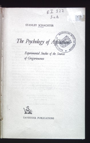 The psychology affiliation - psychology,