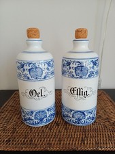 Villeroy & Boch Dresden antike Essig- und Ölflasche, ca. 1920er-Jahre