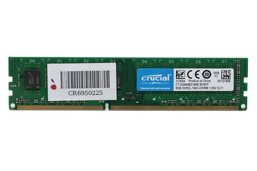 Crucial 8gb ddr3 1600mhz - 8gb, ddr3-1600mhz