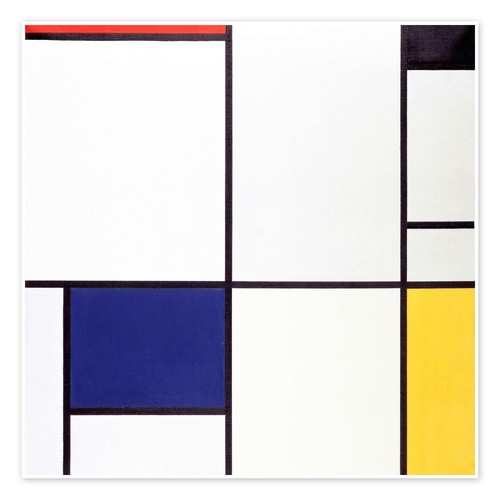 Poster tableau komposition - tableau, i;