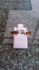 Rosegold Ring 585 gold mit
