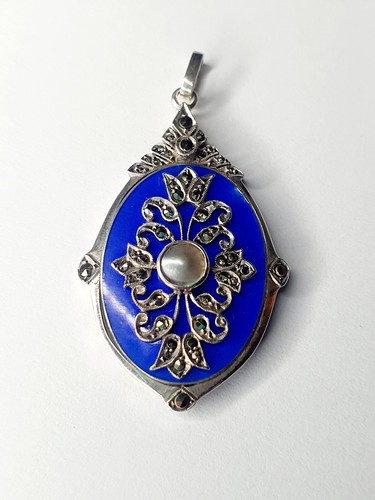 Antiker anhänger jugendstil - anhänger,