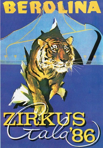 Zirkusprogramm zirkus berolina - zirkus,