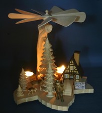 Teelicht Tisch Blatt Pyramide