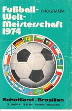 Fussball-Programmheft   1974