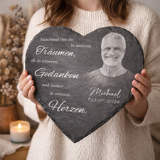 Schieferherz 30x30cm