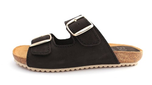 Blu leder sandalen damen - leder,