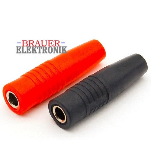 Bananenbuchse 4mm rot - x, und