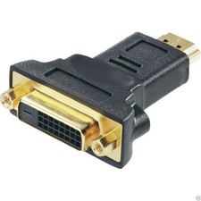 HDMI Stecker auf DVI Buchse Adapter - FULL HD - 1080p | Beamer PS3 TV LED PS4 