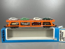 H0 MÄRKLIN Autotransportwagen ÖBB beladen  4174  AC  OVP  / 4 J 549