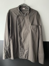 Kochjacke Herren, Giblor’s, XL, Grau-braun