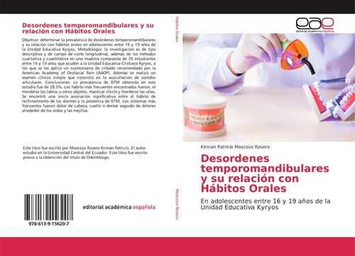 Desordenes temporomandibulares