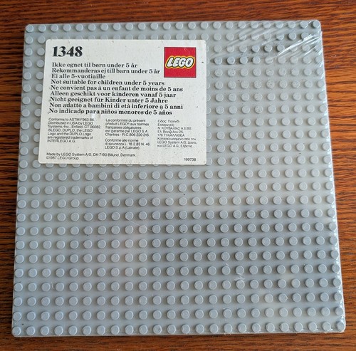 Lego graue grundplatte - lego,