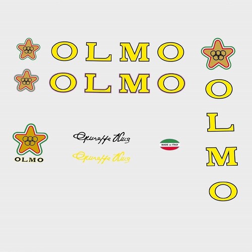 Olmo bicycle rahmen sticker - olmo,