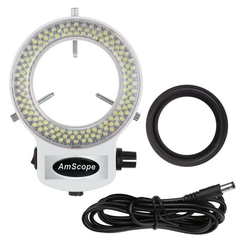 Amscope verstellbar 144 led - amscope,