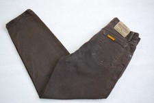 Edwin Jeans Hose Newton Slim Vintage Distressed Used Japan Braun Brown W 31 L 28