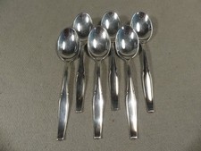 G.R. Gebrüder Reiner  6 Kaffeelöffel 13 cm 90er Silberauflage