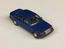 Wiking Mercedes 260 E MB Felgen BP WW/Mercedes/260 E/B-W/G capriblau (378)