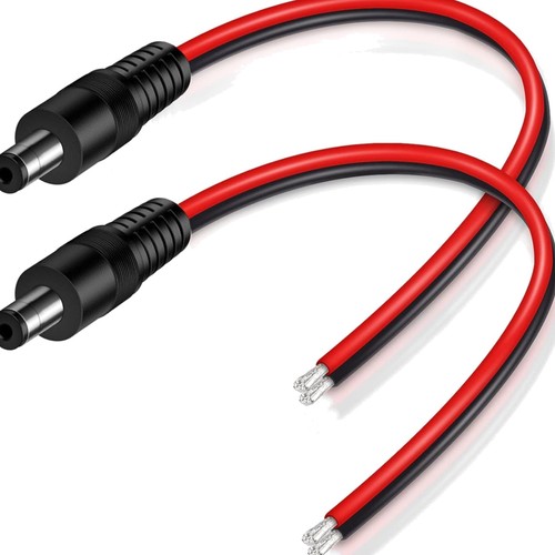 2pack stromkabel 14awg 12v - dc,