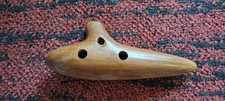 vintage Musikinstrument "Okarina-Gefäßflöte"mit 11 Fingerlöcher