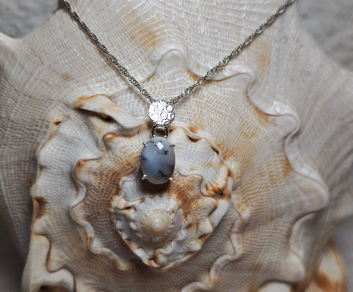 Dendriten opal edelstein - dendriten,