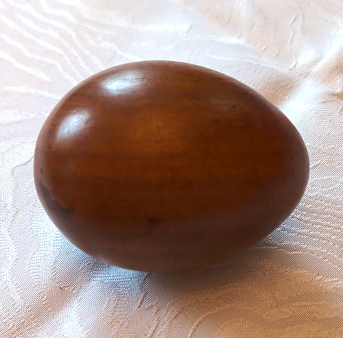 Holzei aus holz braun - holzei, glatt