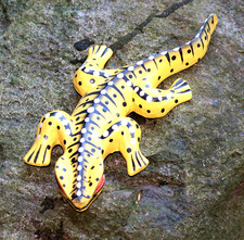 Gecko Deko Holzgecko Echse
