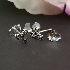 Keltische Ohrringe Silber 925