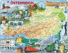 Larsen Puzzle Österreich mit