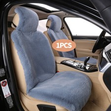 Lammfell Autositzbezug Autofell Autositzauflage universell sitzbezug Vorne
