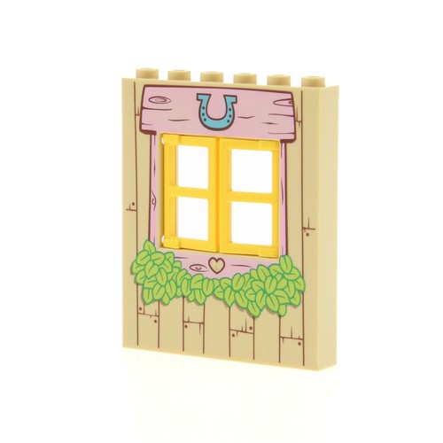 Lego wand panele 1x6x6 - 1x,