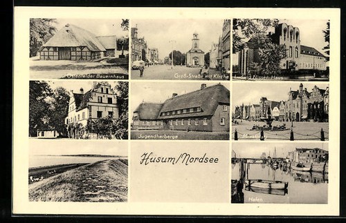 Husum nordsee - ak, /nordsee