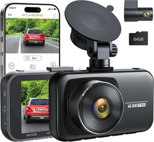 Lamtto 4K+1080P Dashcam Vorne