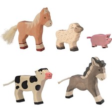 Holztiger Holzfigur -