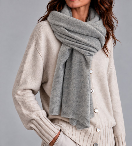 Cashmere blend schal - cashmere,