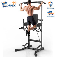 Power Tower Dip Station Pull