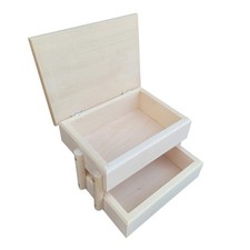 Kleiner unbemalter Nähkasten